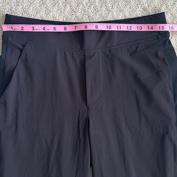 Athleta Brooklyn Mid Rise Ankle Pant Black 8 Athleisure Lightweight Travel - Picture 14 of 16